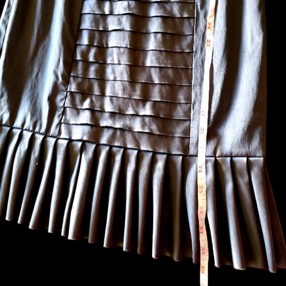 BCBGeneration Stylish Satiny Dress for Evening, Formal, or Wedding Wear - Picture 2 of 14